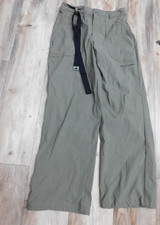 COLUMBIA BREA FALLS NYLON WOMEN'S FOLIAGE GREEN PANTS SIZE MEDIUM