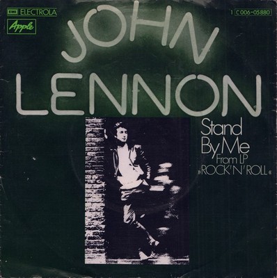JOHN LENNON:  Stand By Me (´75 / rare orig. German APPLE 7'')
