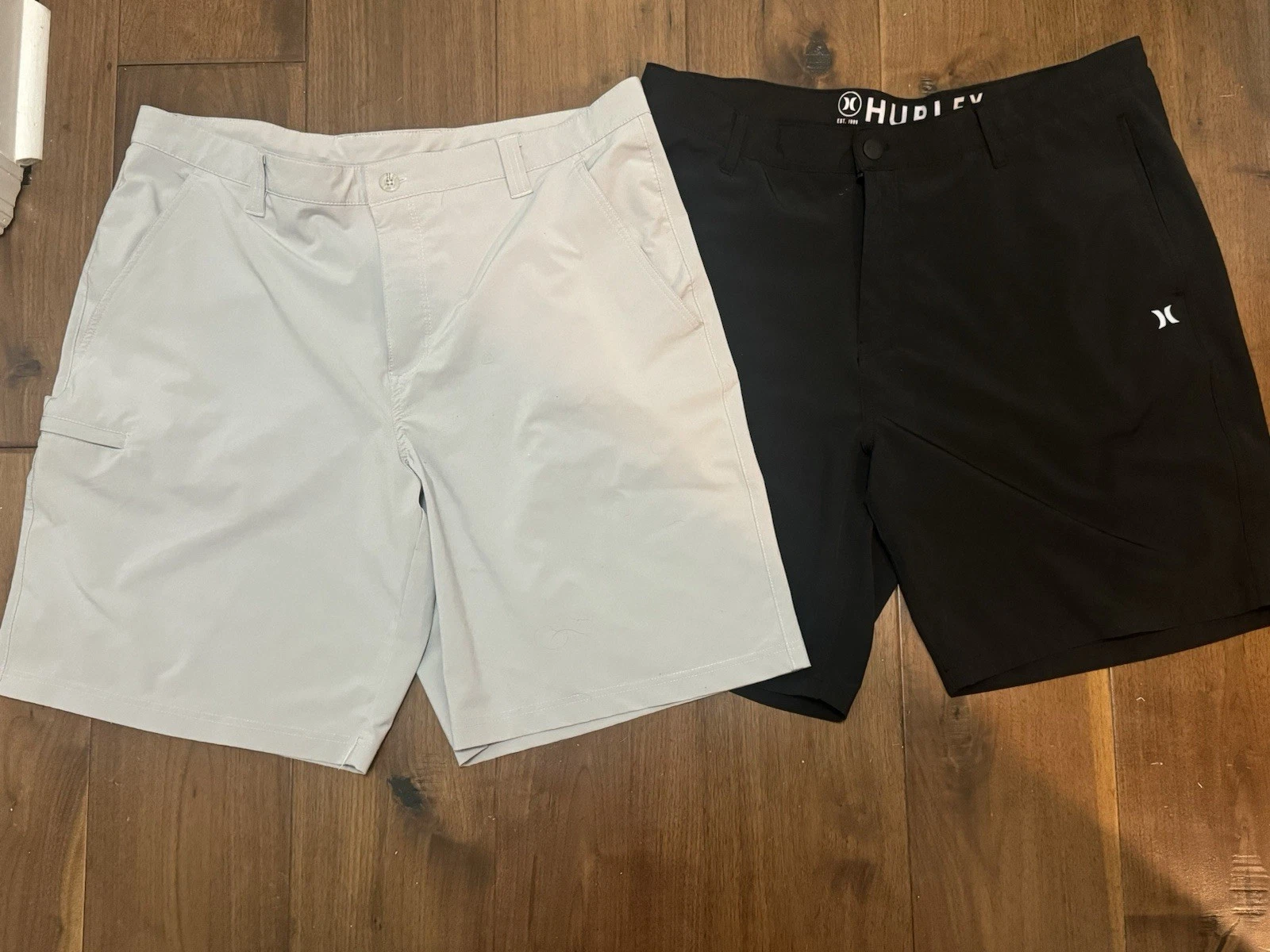 Columbia PFG And Hurley Quick Dry Fishing Shorts Mens Size 40 Black Tan Lot