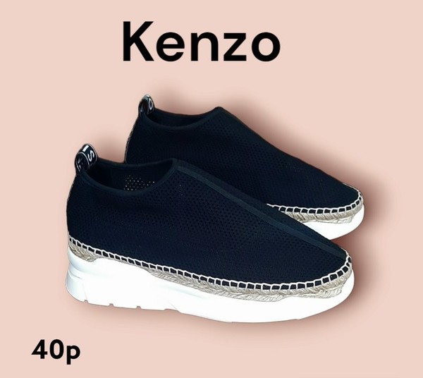 Women Kenzo Espadrilles Black 40