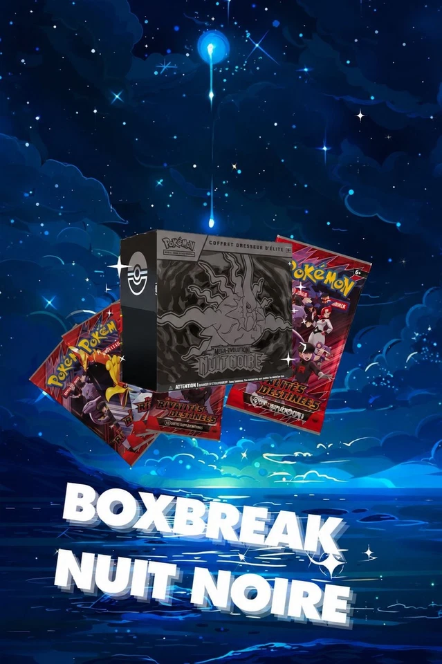 BoxBreak Nuit noire et Ev10, carte à l'unité Jp/Fr