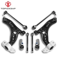 Front Lower Control Arm With ball joint Sway Bar fit 2010-2017 Volkswagen Tiguan