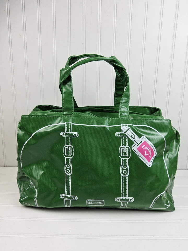 Callaway Women's Art Series Green Golf Duffle Travel Bag Rare - Image 4 of 4