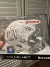 Super Bowl LI Mini-Helmet autographed by Emmitt Smith, Travis Kelce, and more!