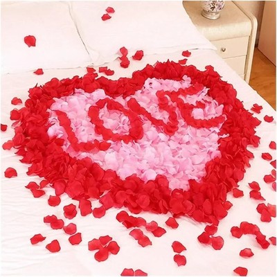2000 Pieces Silk Rose Petals Wedding Decoration for Table, Aisle & Event Decor
