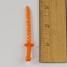 Vtg TMNT Cave Turtle Leo Sword Accessory Weapon 1992 Ninja Turtles Action Figure