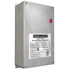 PHASE-A-MATIC UL-600HD Phase Converter,Static,3 to 5 HP OP 787PK3