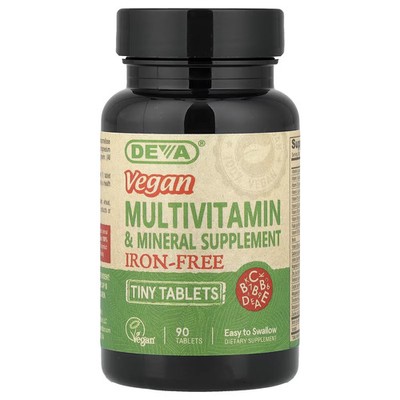 Deva Iron 90 Tiny Tablets Energy Support