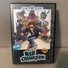 SEGA Kid Chameleon Sega Genesis Manual Included Action & Adventure Platformer