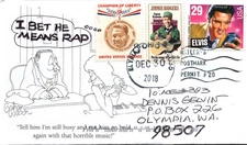 US ART COVER EXCHANGE ACE COMBO ROCK & ROLL HALL OF FAME AMERICOVER DELGADO 2018