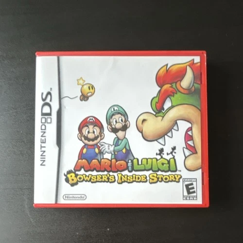 New ListingMario & Luigi: Bowser's Inside Story Nintendo DS Game Manual Original Case