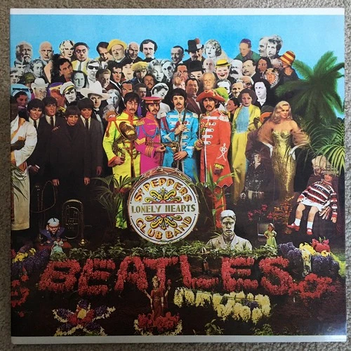 BEATLES - SGT PEPPER LONLEY HEARTS, Black Capitol "WALLY" 1986 SMAS-2653 -- VG+