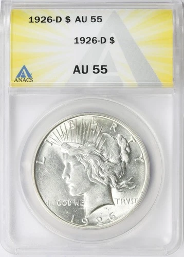 1926-D Peace Dollar — photo from another recent sale