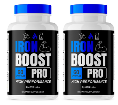 #ad Iron Boost Pro High Performance Supplement IronBoost 120 Capsules 2Pack $28.88
