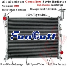 Aluminum Radiator For 2011-2021 2012 Jeep Grand Cherokee Dodge Durango 5.7L 3.6L