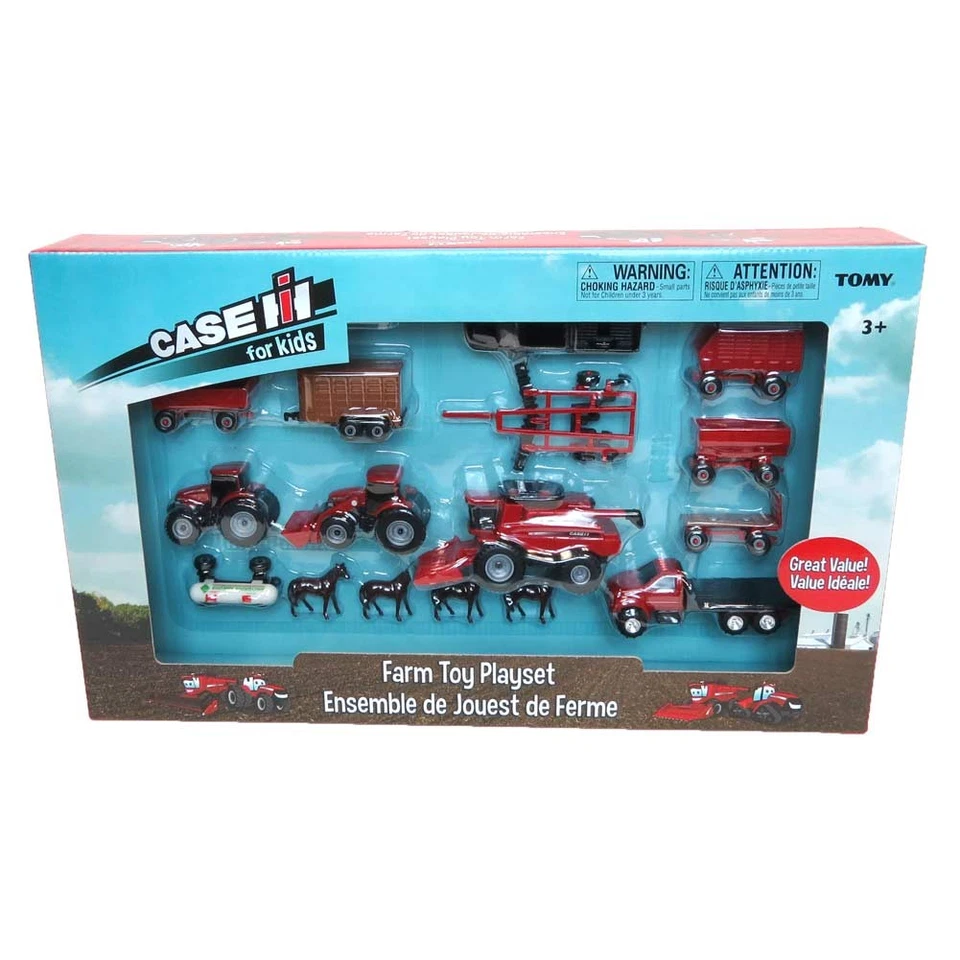 ERTL, Set di 20 Veicoli e accessori CASE IH, 1/64,  ERT44091 - Immagine 2 di 2