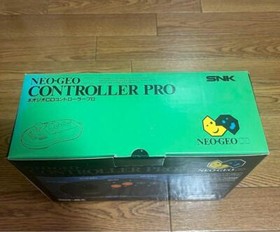 SNK NeoGeo Official CD Controller Pro Pad Black Rare Game equipment code NEO-GEO