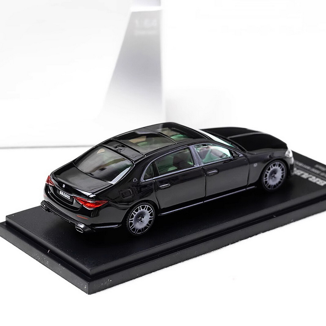 AR BOX 1/64 BRABUS S850 MAYBACH Masterpiece 2023 Black Diecast Car