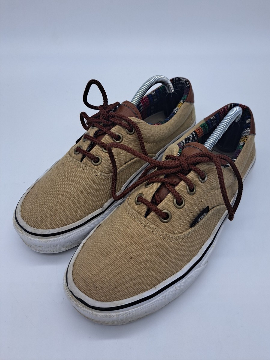 VANS Era Khaki Tan Sz Women's Men's Canvas TB4R Unisex Skate Shoes