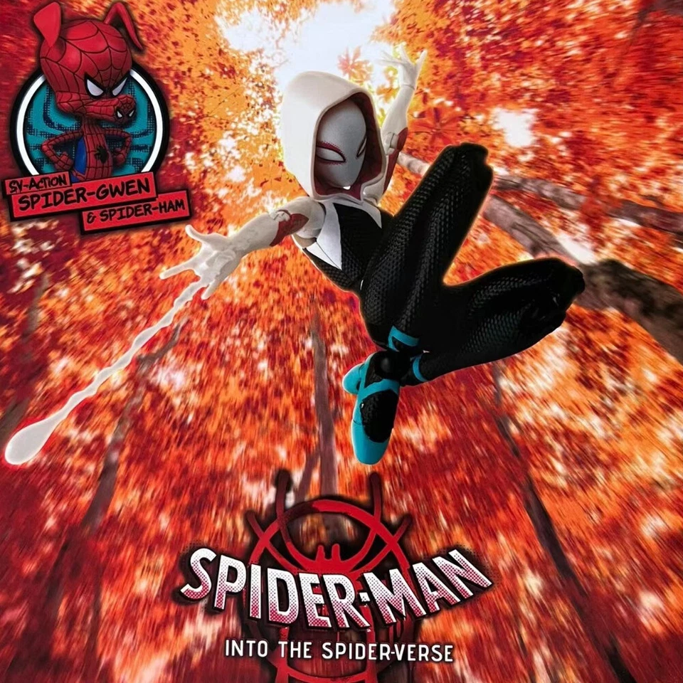 Figura de acción SV-Action Spider-Man Into the Spider-Verse Spider-Women Gwen Stacy Foto 4 de 4