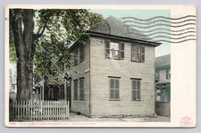 Daniel Webster House Portsmouth New Hampshire 1909 Postcard
