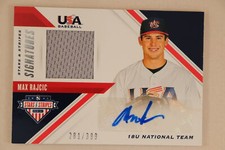 2020 Panini Stars and Stripes Autograph Signature Max Rajcic #281/399