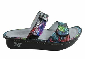 womens adjustable slides