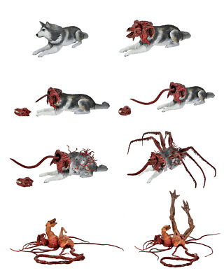 NECA The Thing Dog Creature Deluxe Ultimate 7 Inch Scale Actionfigur