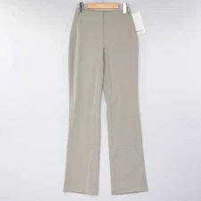 Lululemon Womens Pants Smooth Fit Pull On High Rise Flared Beige RVSN Sz NWT