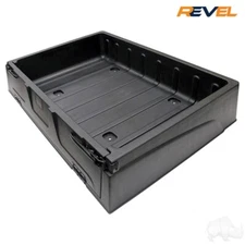 EZGO RXV Golf Cart Thermoplastic Cargo Utility Box w/ Mounting Kit