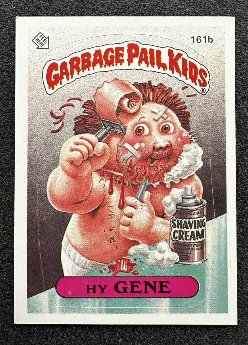 1986 Topps Garbage Pail Kids #161b Hy Gene | eBay