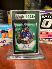 2019 Topps Triple Threads Pete Alonso Rookie Auto Emerald #45/50 - SGC 9.5 / SGC