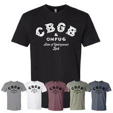 CBGB T Shirt Punk Rock New York  The Ramones Misfits Rock N' Roll Small-3X
