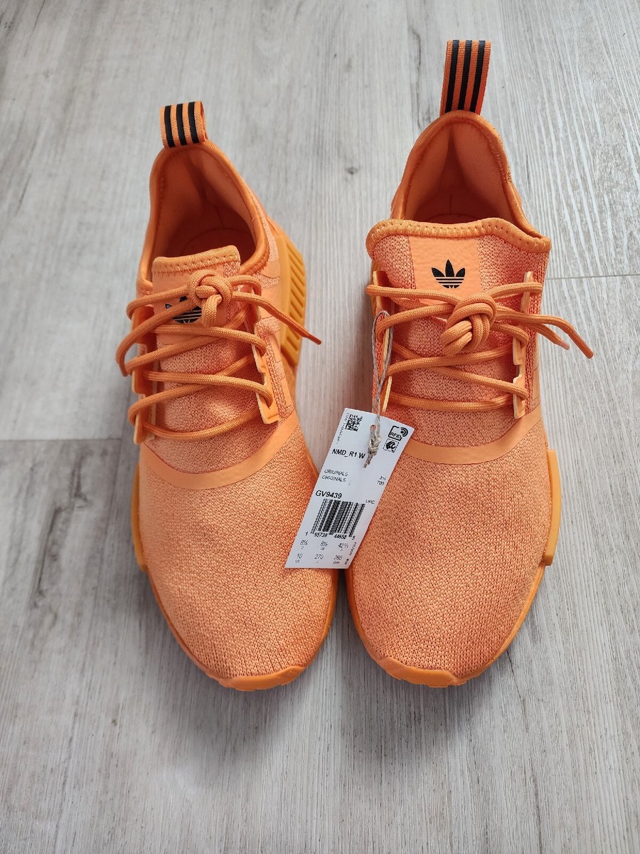 Adidas NMD R1 Trail Boost Shoes Teal Orange Men\'s US 8.5 Gum Sole Adidas Originals NMD R1 Navy Blue Orange Teal G26510 Men 13  main image 2