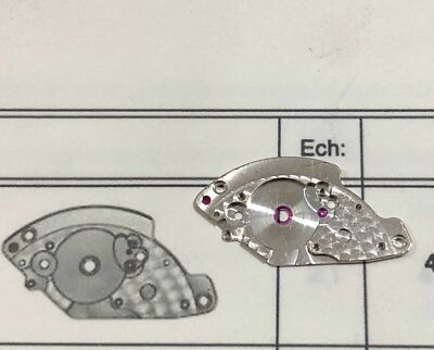 Rolex Daytona Watch Parts 4130-105 Automatic Barrel Bridge Part 105 Original