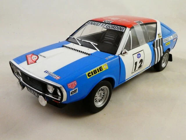 Solido Renault 17 #12 Therier Rally Press on Regardless 1974 1/18 S1803703 - Immagine 2 di 3