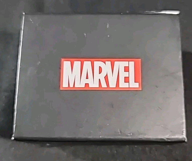 Juego de gemelos Black Panther para hombre, Marvel Comics, caja abierta nueva Foto 3 de 4