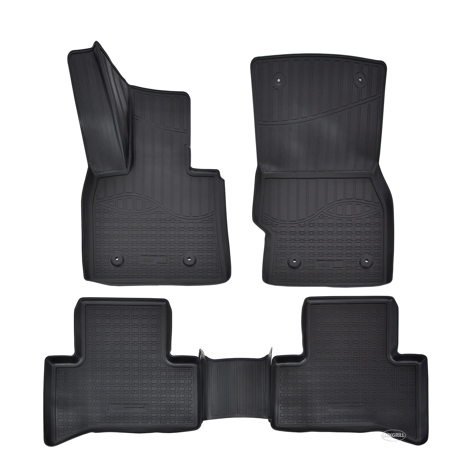 Tapis de sol caoutchouc 3D anti-boue protégeant le plancher Alfa Romeo Stelvio