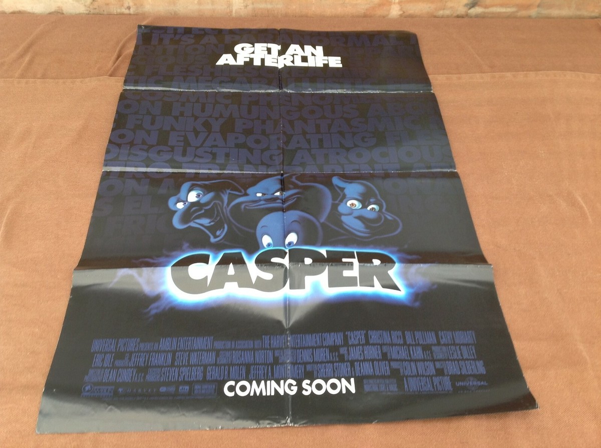 1995 Casper Original Movie House Full Sheet Poster | eBay