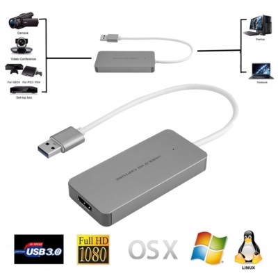 Ezcap265 HDMI to Type-C UVC Video Capture HD Live Sreaming Video Game Recorder