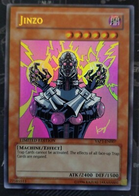 Jinzo YAP1-EN007 Ultra Rare Limited Edition Yugioh NM | eBay