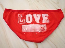 NEW Victoria's Secret VINTAGE 2009 PINK Full Cut Bikini Panties LARGE