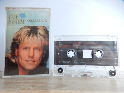 BLUE SYSTEM OBSESSION DIETER BOHLEN MUSIK KASSETTE MC 1990 HANSA RECORDS