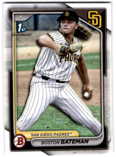 2024 Bowman Draft 1st #BD-116 Boston Bateman San Diego Padres Baseball Card