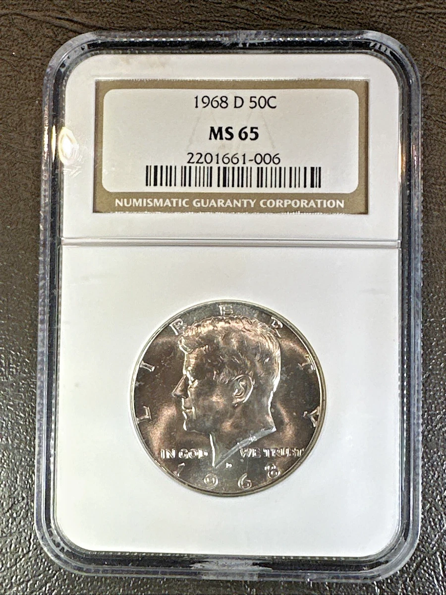 【5枚組】NGC MS65・64 1968年カナダ$１・50.25.10.5C 5枚組】NGC MS65・64 1968年カナダ$1・50.25.10.5C Canada Dollar KM