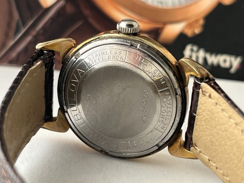 50er Jahre Bulova Automatik 17j Mechanische Automatik Herrenuhr - Bild 3 von 3