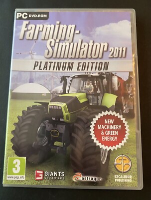 Landwirtschafts-Simulator 2011 - The Platinum Edition PC DVD ROM Videospiel