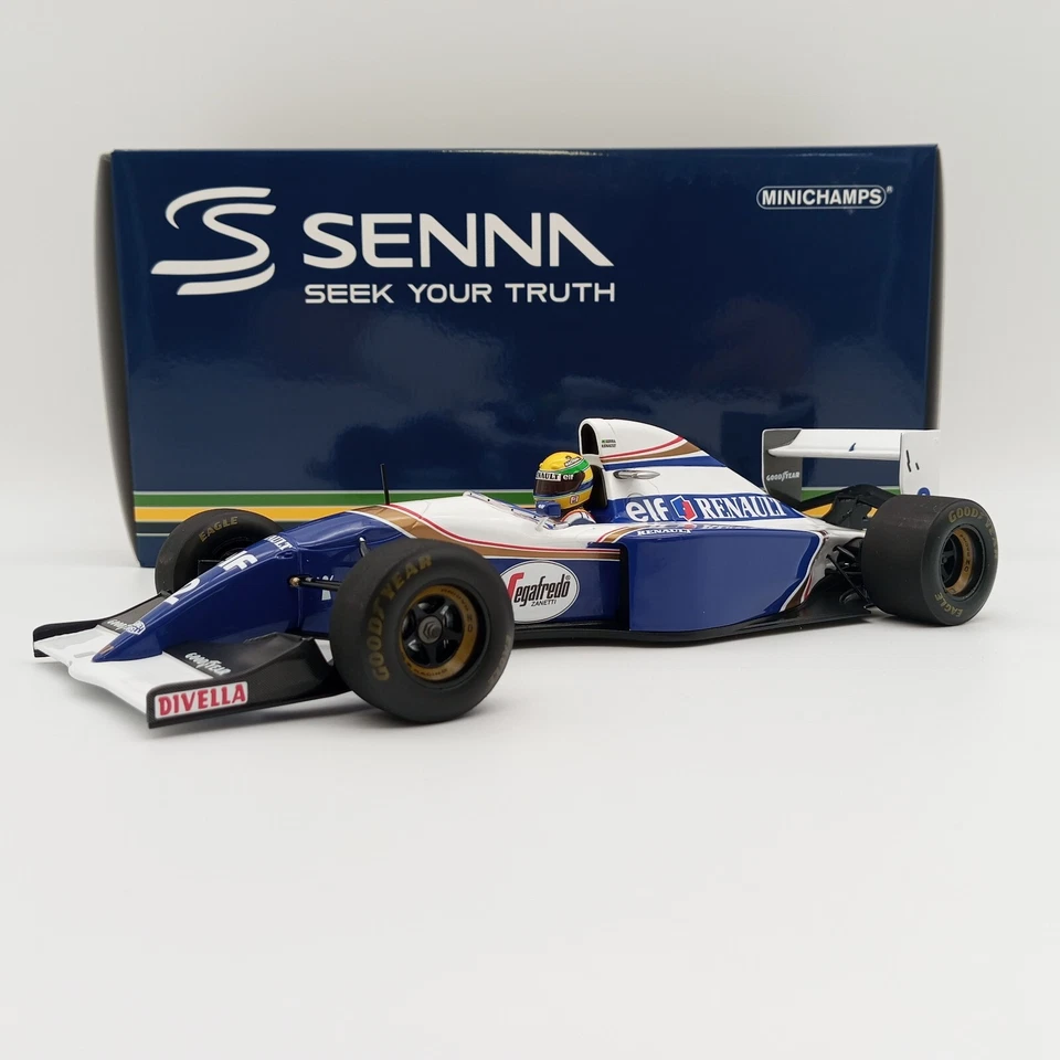 MINICHAMPS 1:18 Williams Renault FW16 GP San Marino 1994 Ayrton Senna 540943832 - Bild 2 von 4
