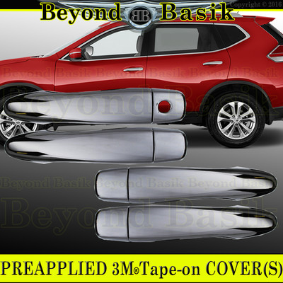 Chrome Door Handle Covers For 2020-2025 Ford Explorer (4-Piece Set, No Keyholes)