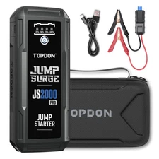 TOPDON Car Jump Starter Booster Jumper Box Portable Power Bank Battery Charger